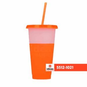 Vaso promocional cambia de color